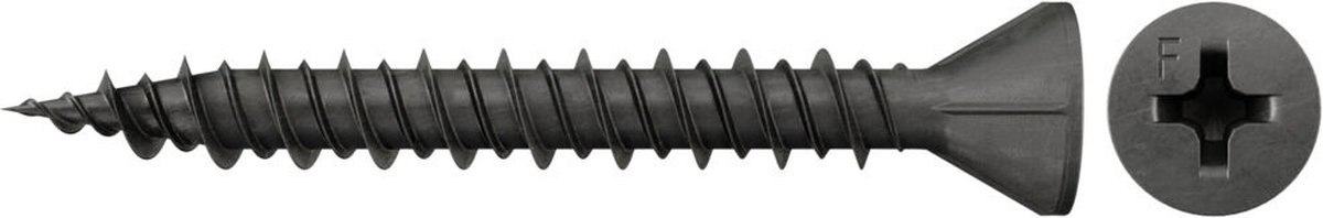 Fischer 665084 schroef/bout 35 mm 1000 stuk(s)