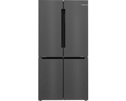 Bosch Serie 6 KFN96AXEA amerikaanse koelkast Vrijstaand 605 l Zwart