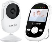 LAKOO MiniGuard Vision C - Babyfoon met monitor - Babyfoon - Nachtzicht - Terugspreekfunctie -Compacte Babyfoon met Monitor & Camera - Babymonitor