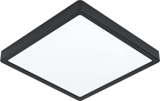 EGLO Fueva 5 Opbouwlamp - LED - 28,5 cm - Zwart - Badkamer