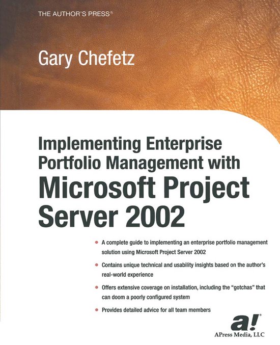 Implementing Enterprise Portfolio Management with Microsoft  ... - cover