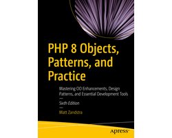 Omslag van PHP 8 Objects Patterns and Practice