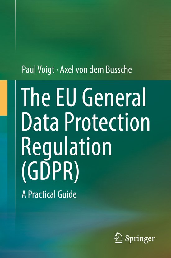The EU General Data Protection Regulation GDPR - cover