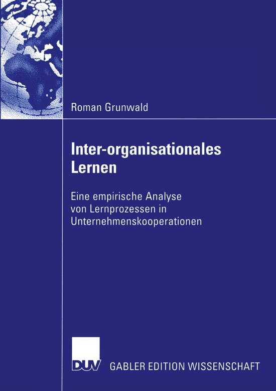 Inter-organisationales Lernen - cover