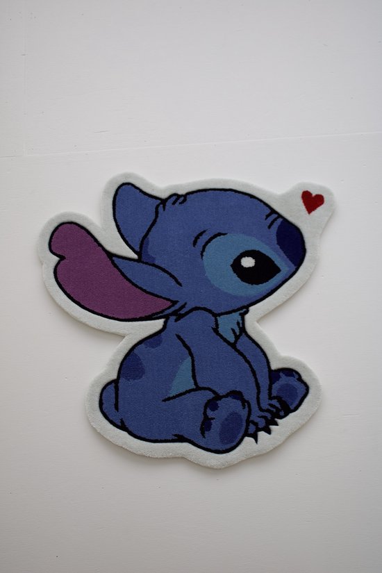 Lilo & Stitch Handgemaakt Unfold tapijt, Disney accessoire kamer, tapijt kinderkamer Pasen, Cadeau