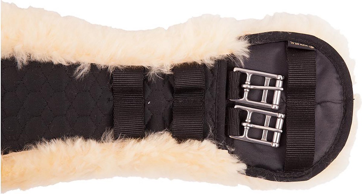 Br Dressuursingel Br Anatomic Schapenvacht Zwart