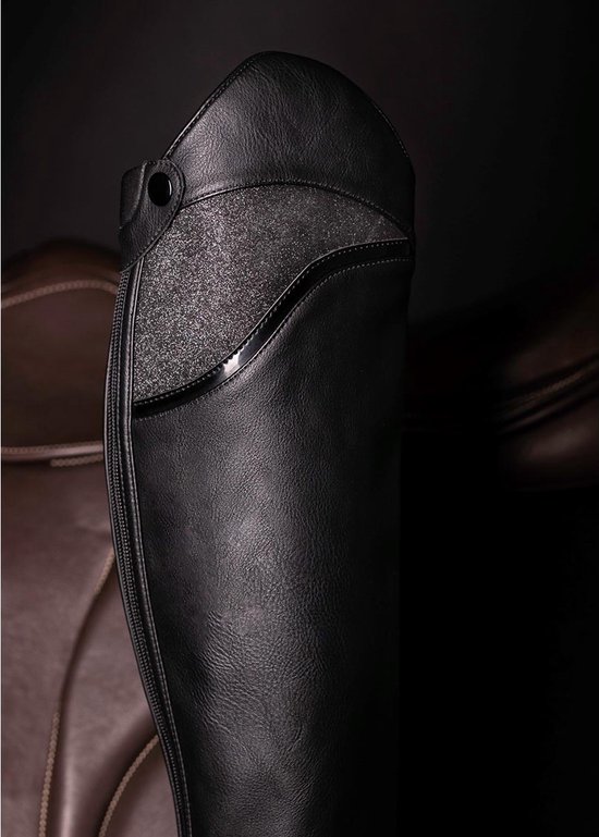 QHP Mini-Chaps Shimmer Avec Nœud à Paillettes - Élégance Pour L'Équitation