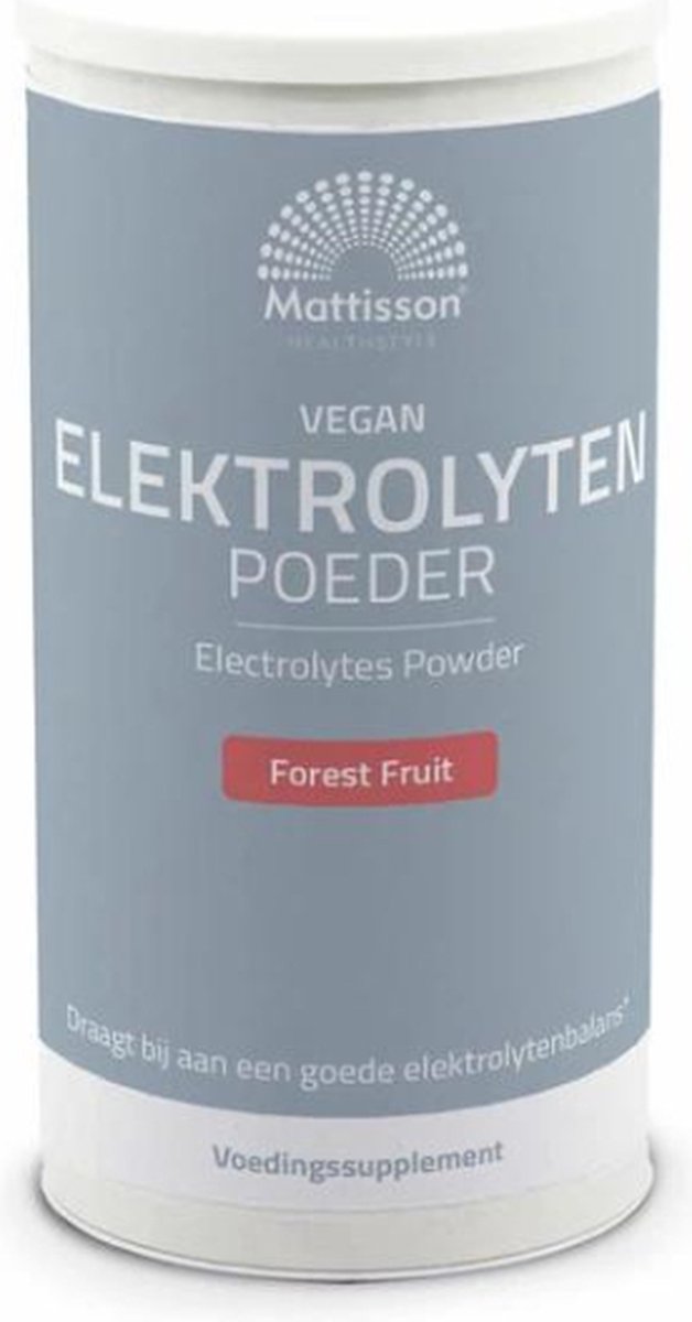 Goedkoopste Mattisson - Elektrolyten Poeder Forest Fruit - Electrolytes - 300g