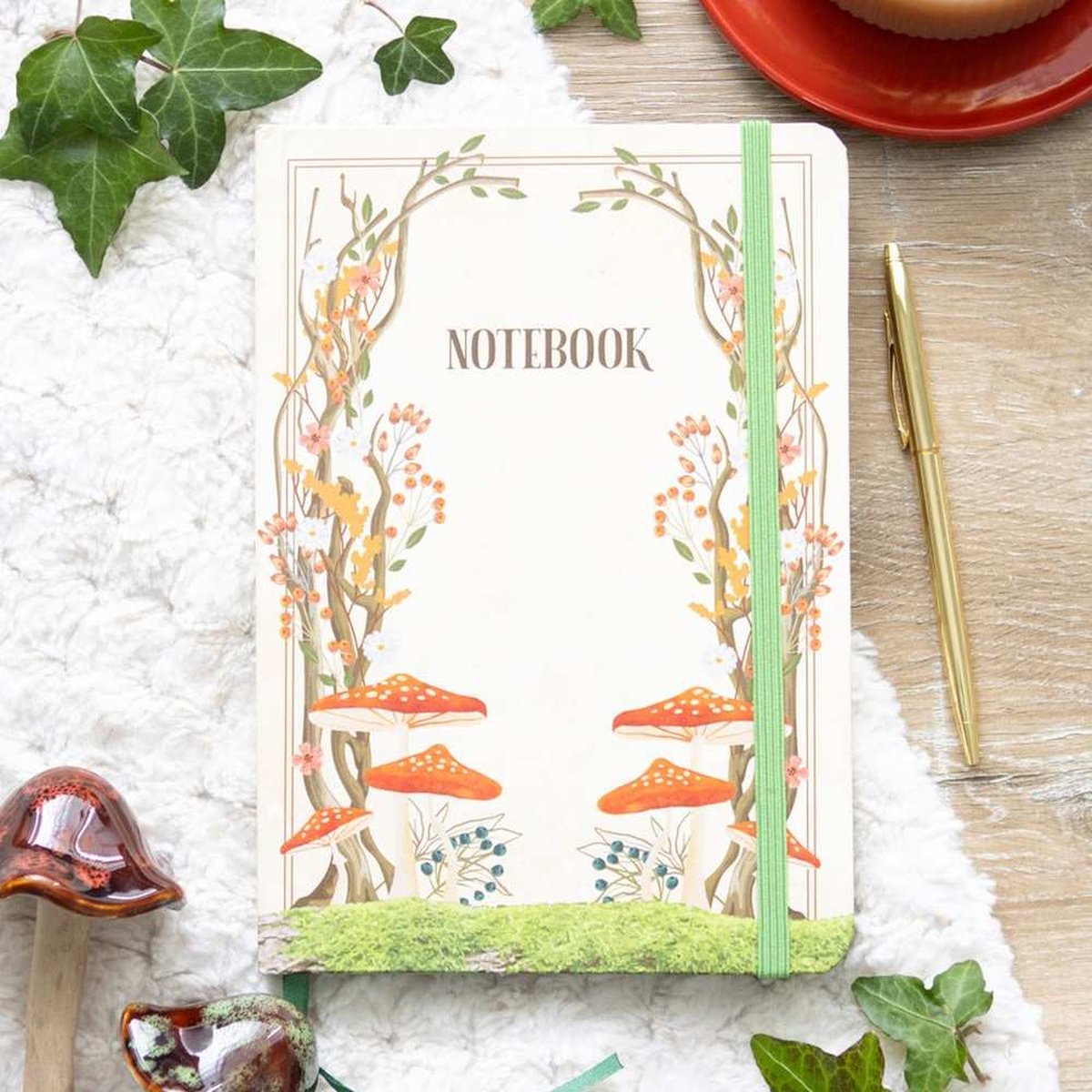 Something Different - Enchanted Forest A5 Notitieboek - Multicolours