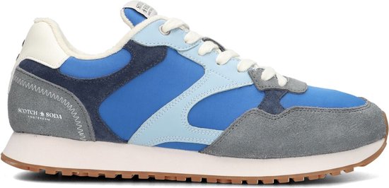 Scotch & Soda Cleave 1a Lage sneakers - Heren - Blauw - Maat 46
