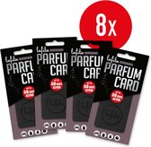 Lafita | Parfumcard Luxe | Zwart Narbonne | 8 stuks