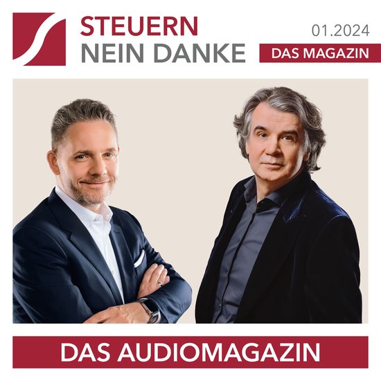 Steuern Nein Danke - Das Audiomagazin - 01.2024 - cover