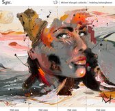 Sync | Miriam Vleugels - Behang - Deep Contrast - 300 cm breed - 265 cm hoog