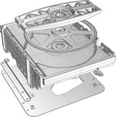 TEAC VRDS-701T CD Loopwerk met VRDS-mechanisme, zilver