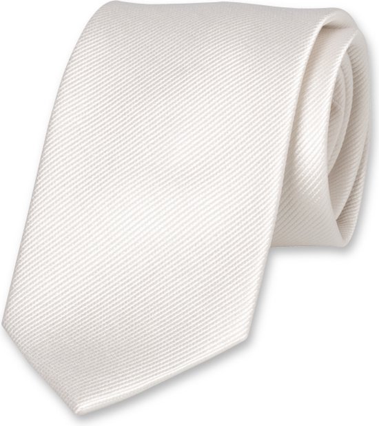 Cravate EL Cravatte - Blanc - 100% Soie