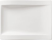 Villeroy & Boch NewWave Assiette petit-déjeuner - 26 x 20 cm - Blanc