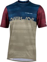 Nalini Heren Fietsshirt korte mouwen - MTB shirt Groen - NEW MTB SHIRT Olive green - L