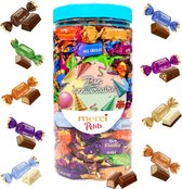 merci Petits bonbons de chocolat - Bon Anniversaire (design 1) - cadeau d'anniversaire - 700g