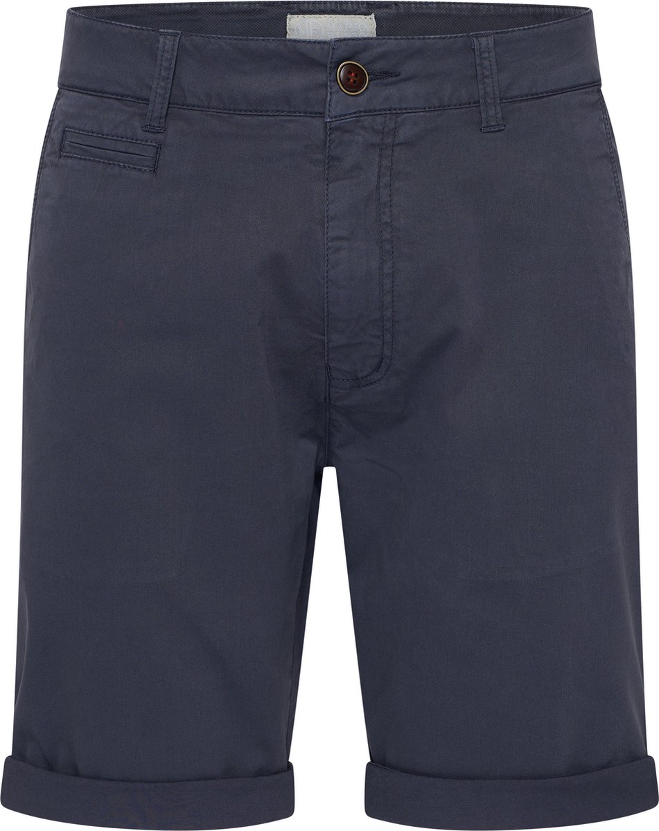 Mario Russo Chino Short - Korte broek heren - Shorts heren - Katoen - Navy - L