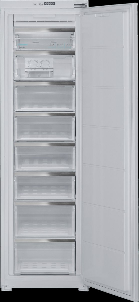 Sharp SJSD200E2XSEU - inbouw vriezer - 177cm - No Frost - energie label D - inhoud 196liter - sliding door