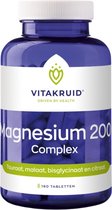 Vitakruid - Magnesium 200 complex - 180 Tabletten