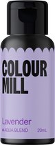 Colour Mill Aqua Blend Voedingskleurstof op Waterbasis - Lavender - 20 ml