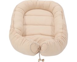 Product: Soosie Luxe Babynestje - Beige, BOHO Collectie - Oeko-Tex Gecertificeerd, Veilig & Ecovriendelijk - 90x50 cm, van het merk 