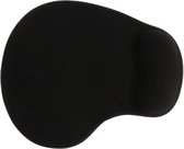 Muismat met Gel Polssteun - Muismatten - Muismat Ergonomisch - Anti Slip - Afmetingen 19 x 23 cm - Zwart