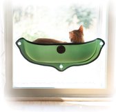 katten raambed groen - K&H - perfecte plek om vogels te spotten - tot 27kg