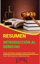 RESÚMENES UNIVERSITARIOS - Resumen de Introducción al Derecho