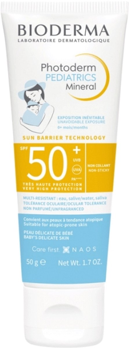 Bioderma Photoderm Pediatrics Mineral Spf50+ 50 G van Merkloos — afbeelding 3