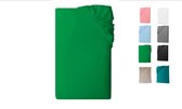 2 pack Ocean Green jersey hoeslakens van 100% zachte katoen 70 x 140 cm