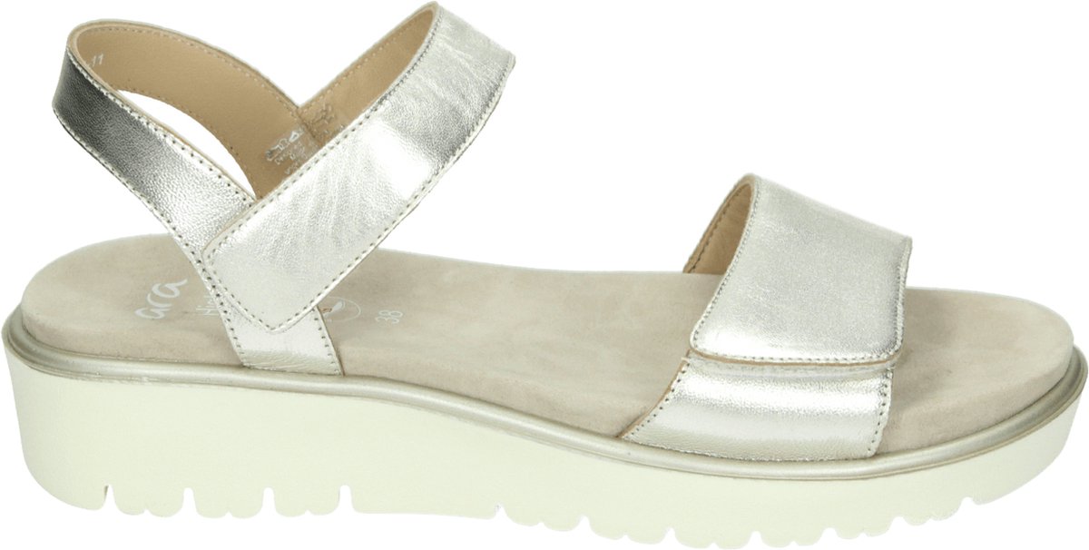 Ara 1233518 - Sandalen met hakDames Sandalen - Kleur: Metallics - Maat: 43