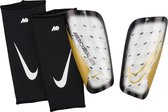 Nike Mercurial Lite Shinguard - scheenbeschermers - Wit / Zwart / Goud