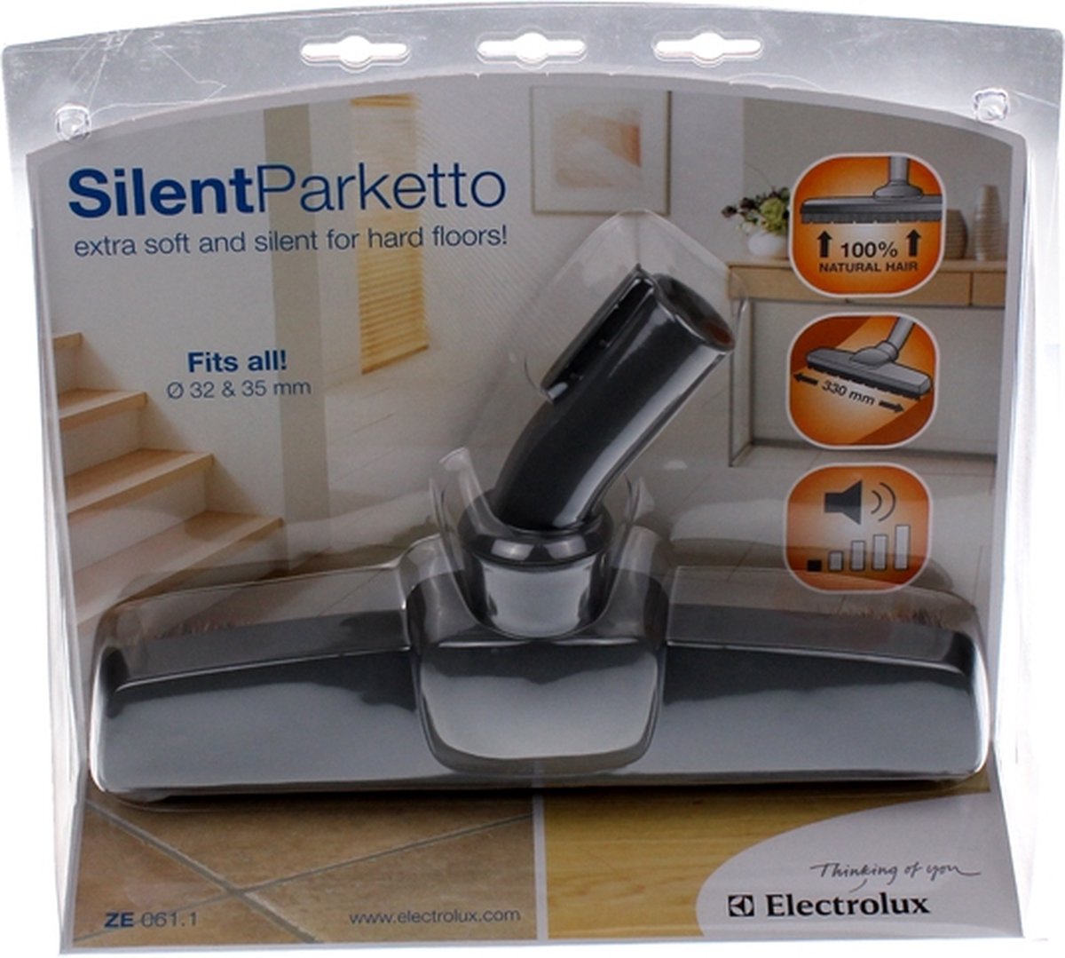 Onderdeel: Electrolux Parket-Borstel Silent Parketto Voor 32