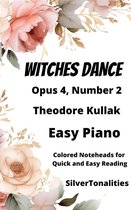 Little Pear Tree 1 - Witches Dance Opus 4 Number 2 Easy Piano Sheet Music with Colored Notation