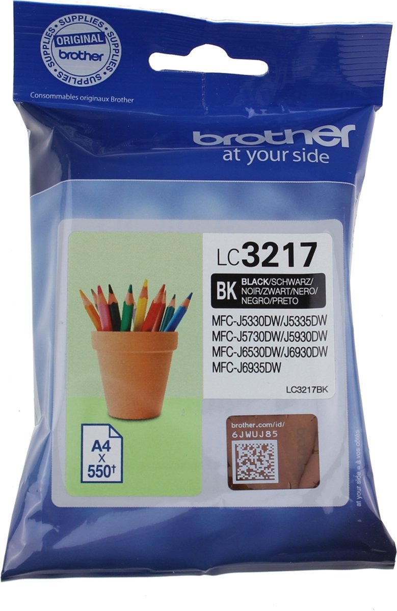 Brother LC-3217 Cartridge Zwart