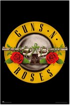 Guns and Roses poster - Axl - Duff - Hard rock - Logo - 61 x 91.5 cm.