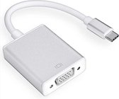 *** USB-C naar VGA Adapter geschikt voor Macbook/Chromebook/Acer/ Dell/HP/Lenovo - Hub - Laptop Computer - van Heble® ***