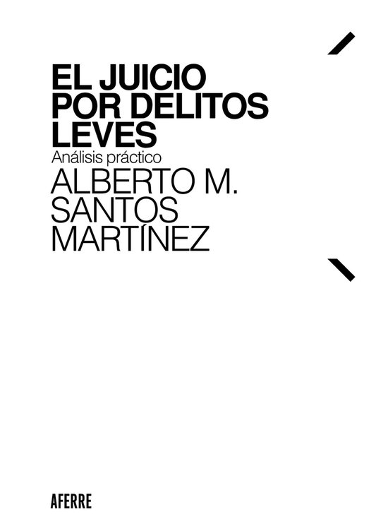 El juicio por delitos leves - cover