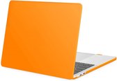 Laptophoes - Geschikt voor MacBook Pro M2 Hoes Case - 13 inch - A2686 (2022) - Oranje