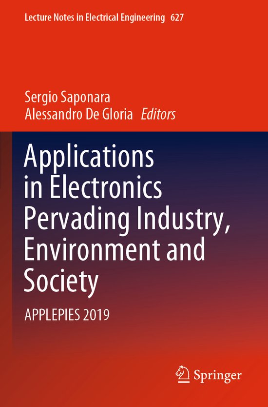 Applications in Electronics Pervading Industry Environment a ... - cover
