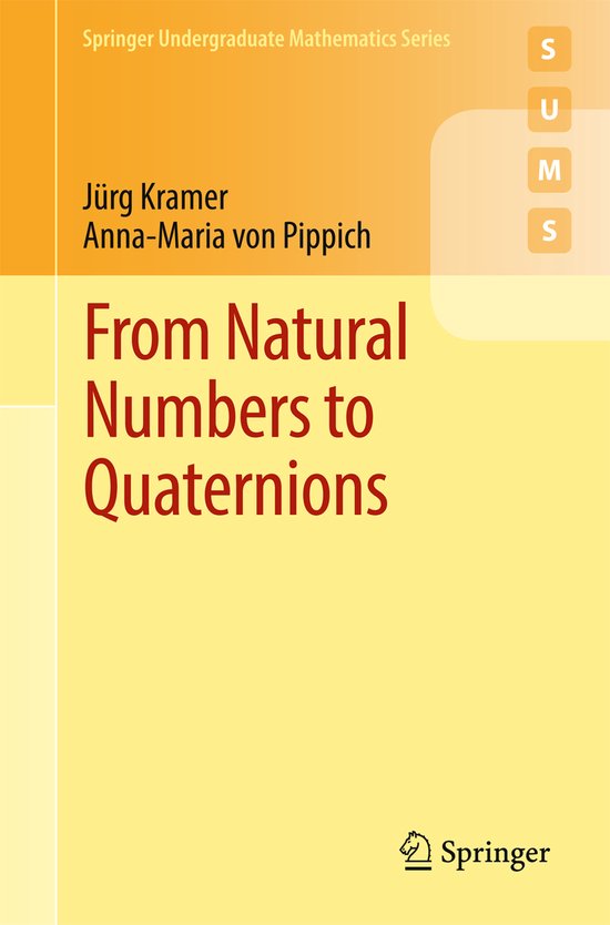 From Natural Numbers to Quaternions - cover