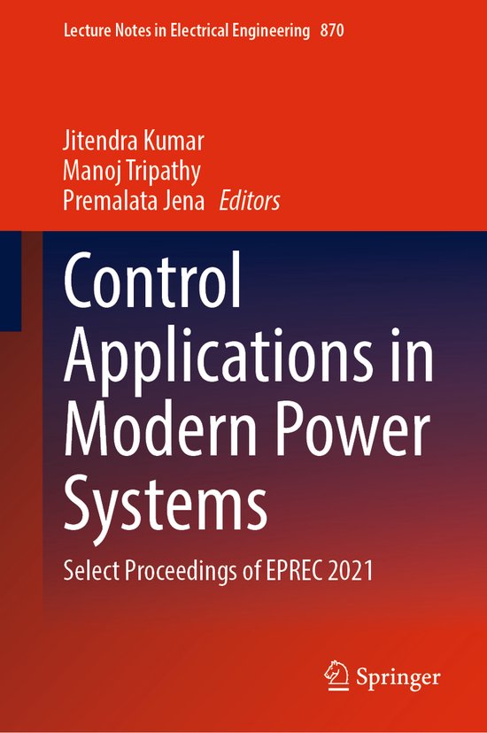 Lecture Notes in Electrical Engineering870- Control Applicat ... - cover