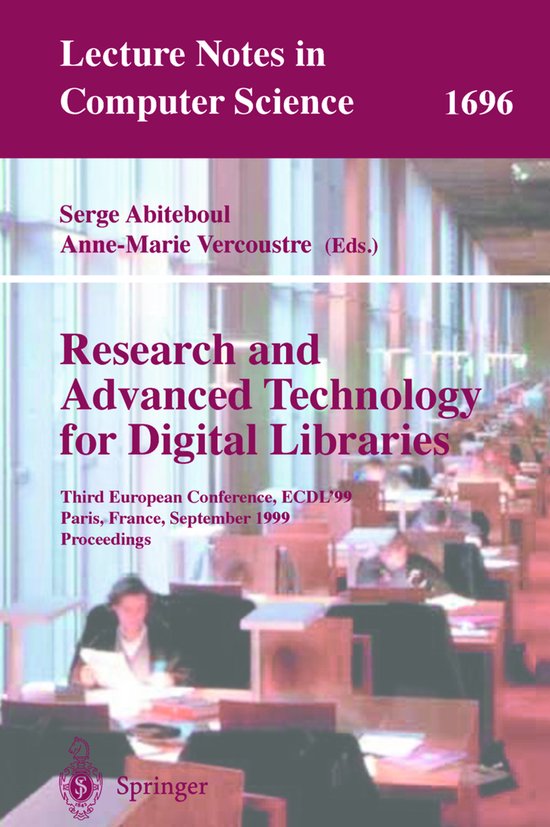 Research and Advanced Technology for Digital Libraries - cover