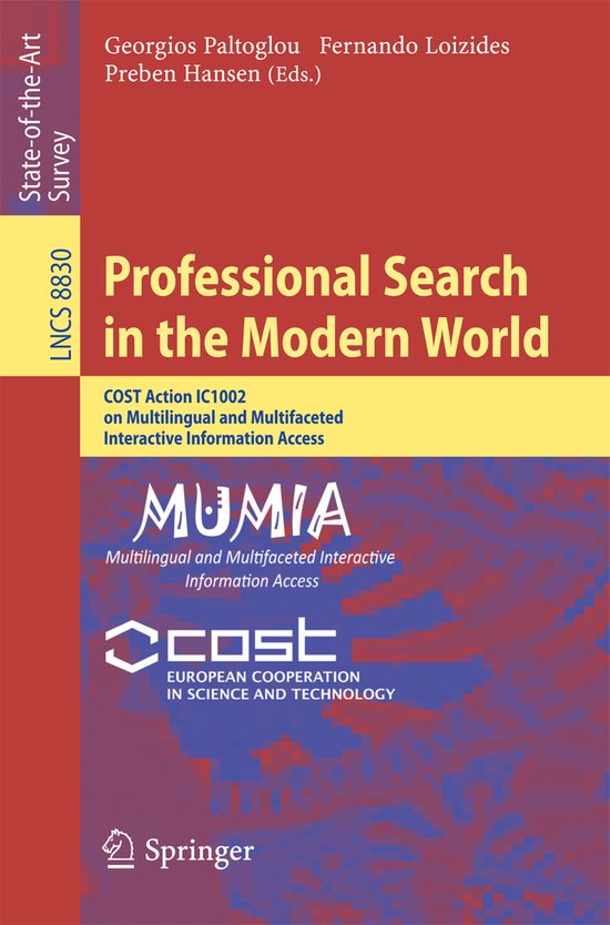 Professional Search in the Modern World - cover