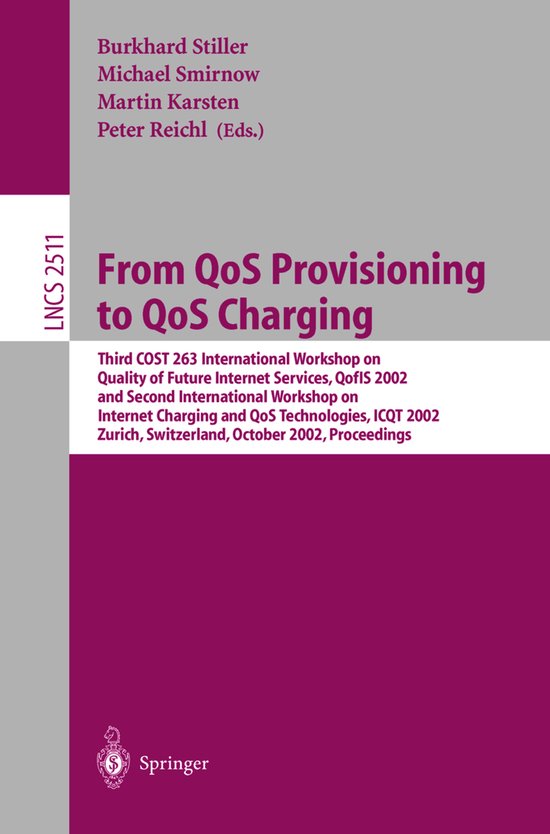 From QoS Provisioning to QoS Charging - cover