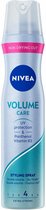 Nivea Hair Spray Volume Care - 6 x 250 ml - Pack économique