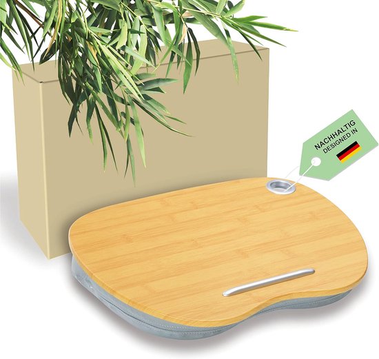 Generic Lap Desk voor Laptop met Kussen, Laptop Lap Bureau Toetsenbord
