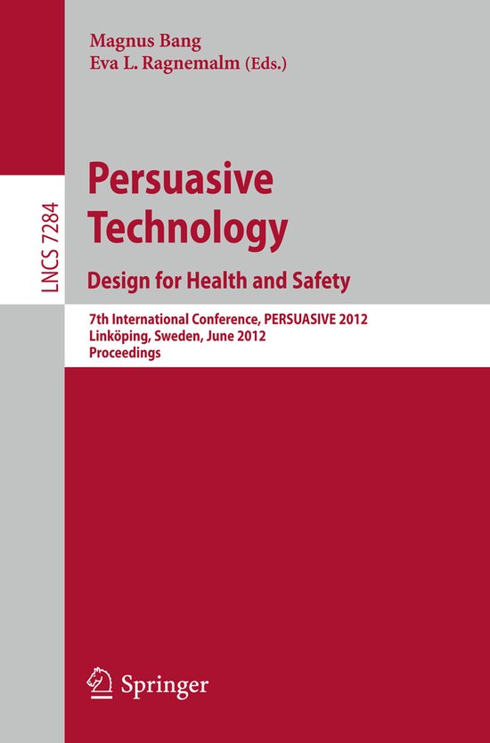 Lecture Notes in Computer Science7284- Persuasive Technology ... - cover